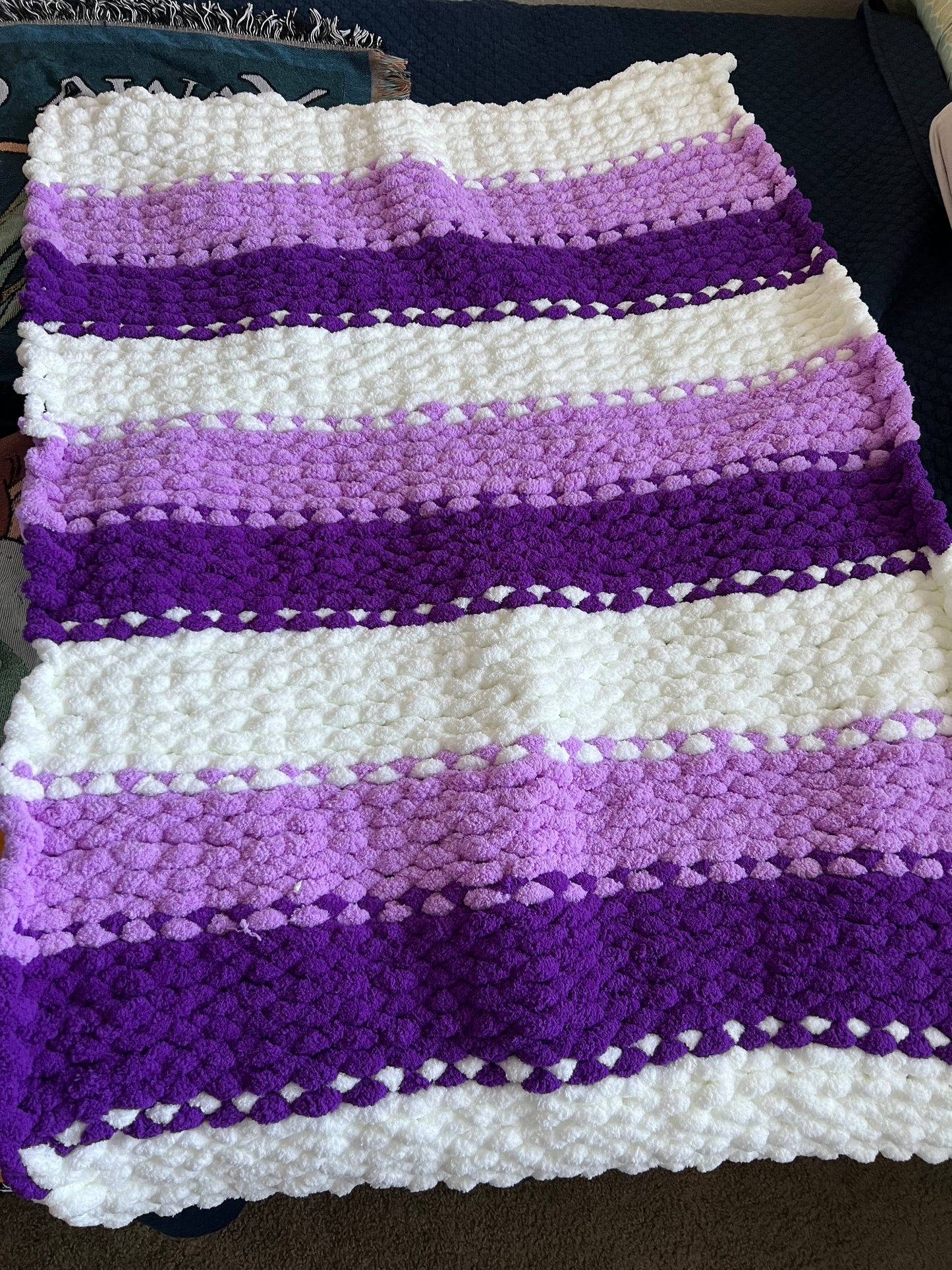 Dreamy Lavender Fields Blanket